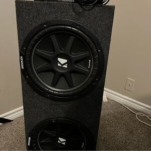 Kickers Car Stereo Receiver - Black and Gray